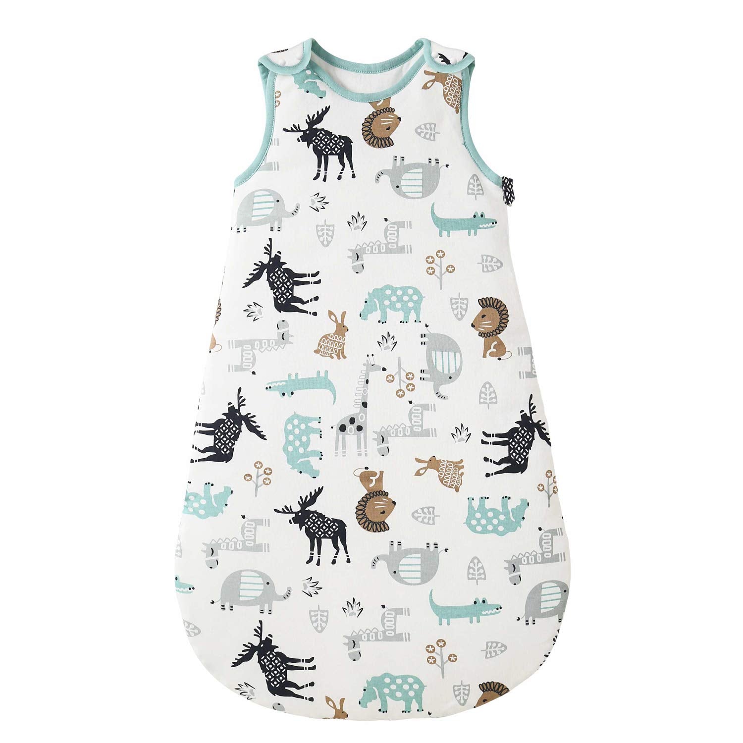 Mosebears 2.5 Tog Cotton Baby Winter Sleeping Bag Soft Adjustable